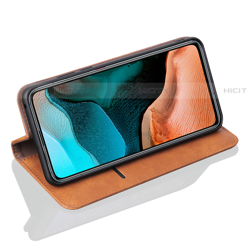 Custodia Portafoglio In Pelle Cover con Supporto T04 per Xiaomi Redmi K30 Pro 5G