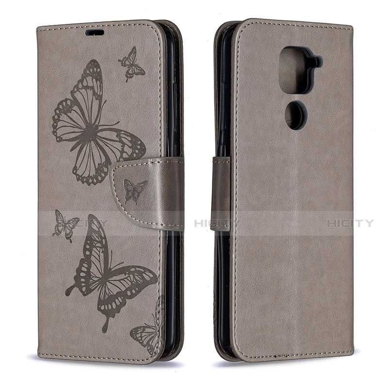 Custodia Portafoglio In Pelle Cover con Supporto T04 per Xiaomi Redmi Note 9