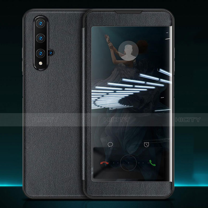 Custodia Portafoglio In Pelle Cover con Supporto T05 per Huawei Honor 20S