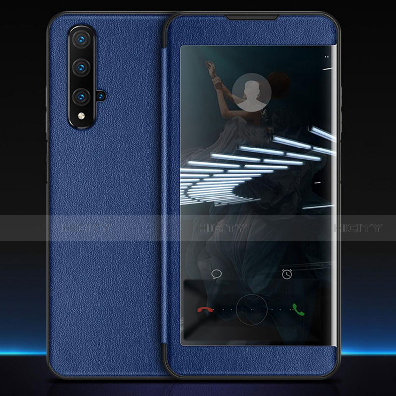 Custodia Portafoglio In Pelle Cover con Supporto T05 per Huawei Honor 20S