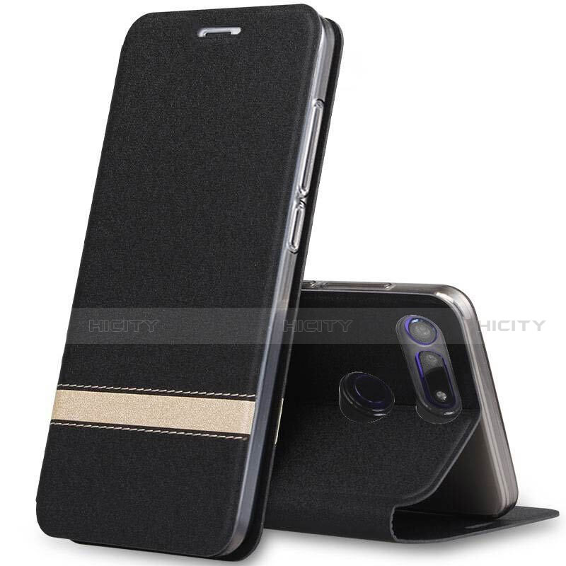 Custodia Portafoglio In Pelle Cover con Supporto T05 per Huawei Honor V20