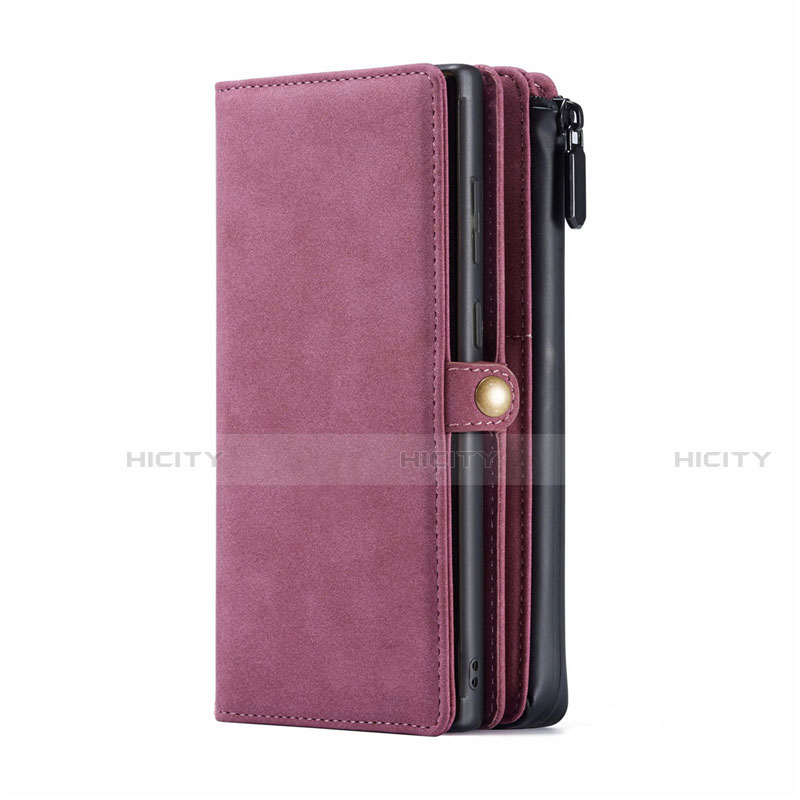 Custodia Portafoglio In Pelle Cover con Supporto T05 per Samsung Galaxy Note 20 5G