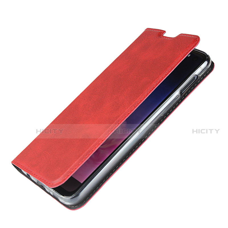 Custodia Portafoglio In Pelle Cover con Supporto T05 per Samsung Galaxy S10e