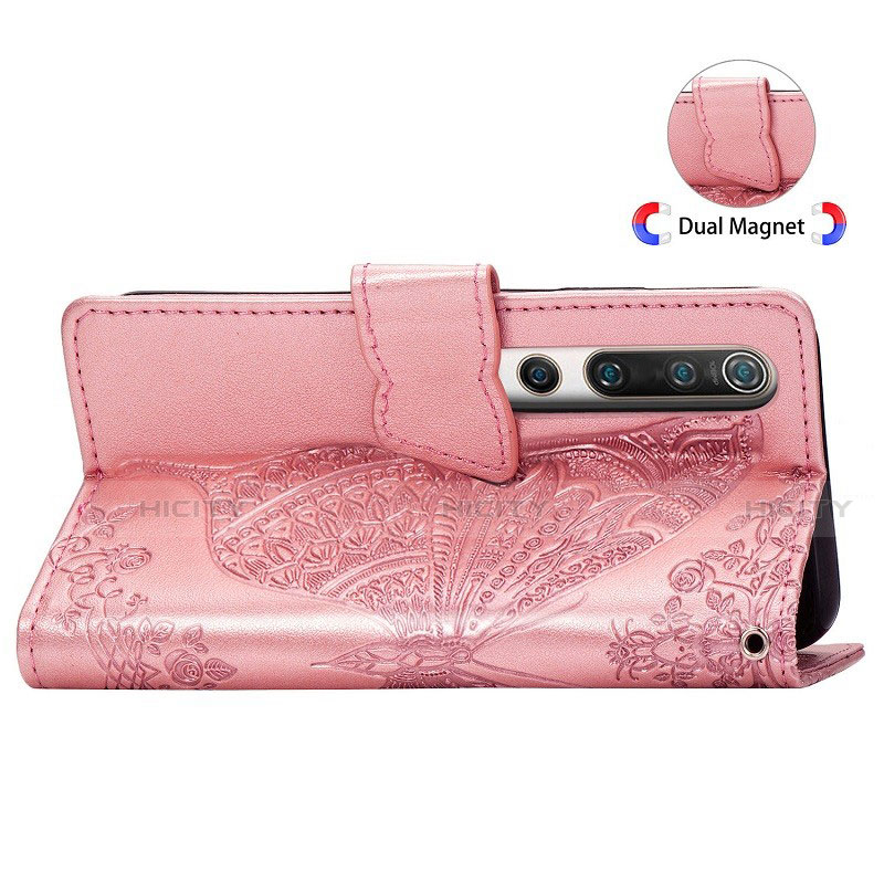 Custodia Portafoglio In Pelle Cover con Supporto T05 per Xiaomi Mi 10