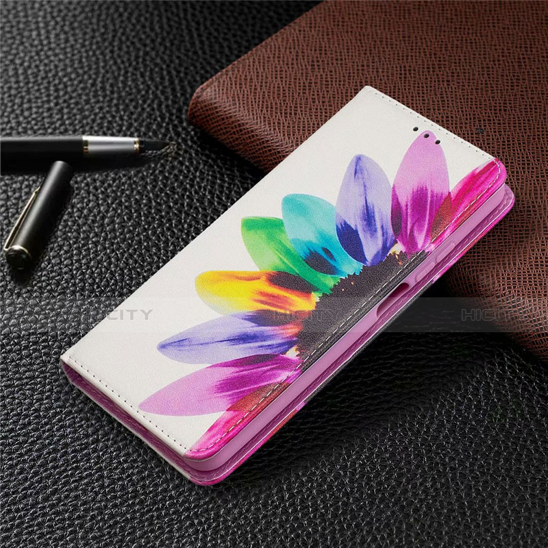 Custodia Portafoglio In Pelle Cover con Supporto T05 per Xiaomi Mi 10i 5G Colorato