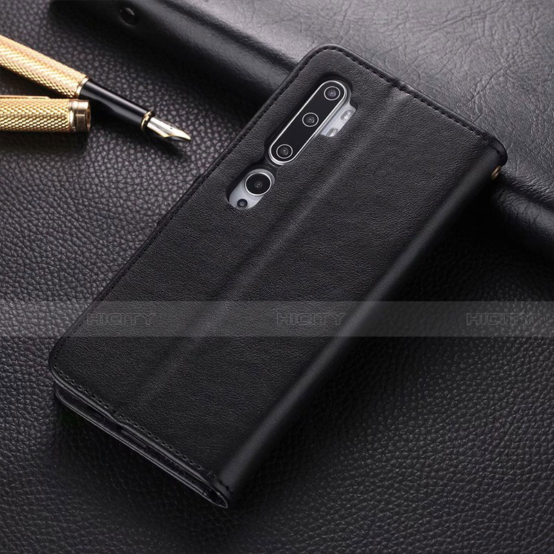 Custodia Portafoglio In Pelle Cover con Supporto T05 per Xiaomi Mi Note 10