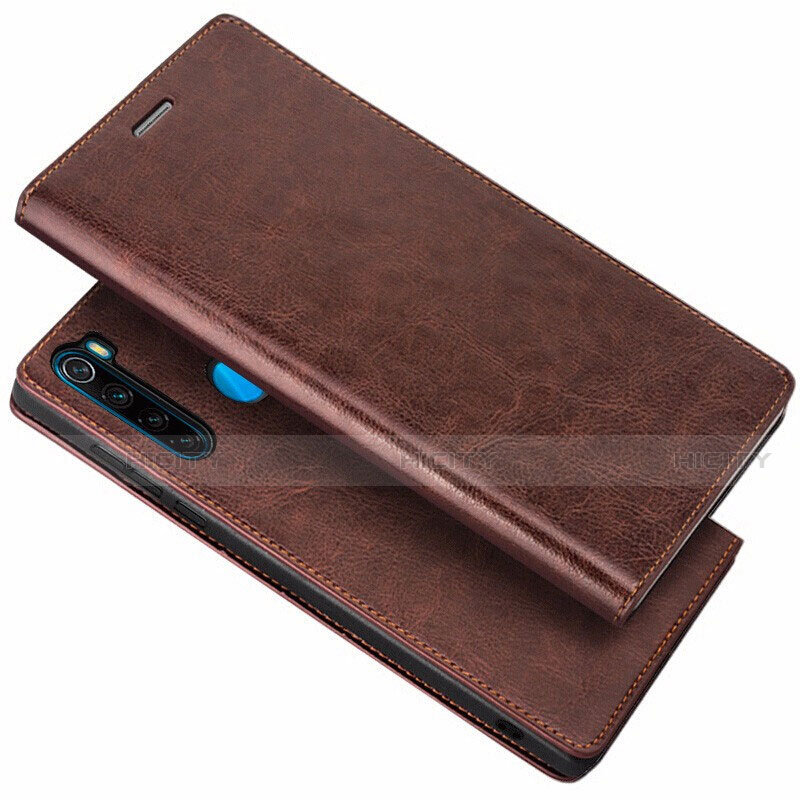 Custodia Portafoglio In Pelle Cover con Supporto T05 per Xiaomi Redmi Note 8