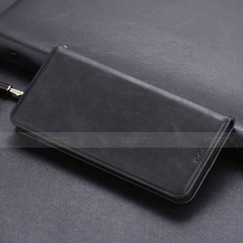 Custodia Portafoglio In Pelle Cover con Supporto T06 per Huawei Honor 20S Nero