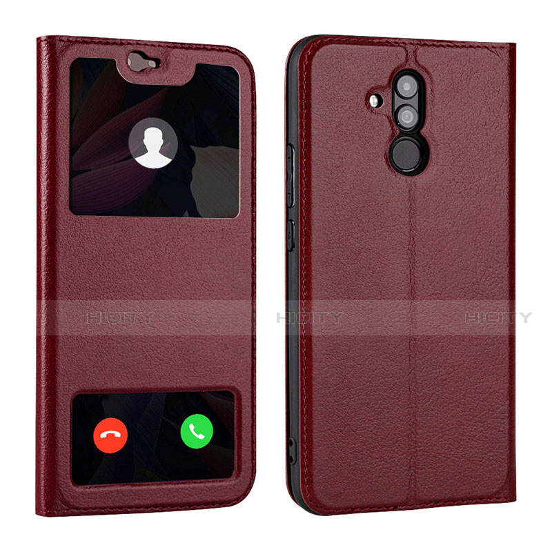 Custodia Portafoglio In Pelle Cover con Supporto T06 per Huawei Mate 20 Lite