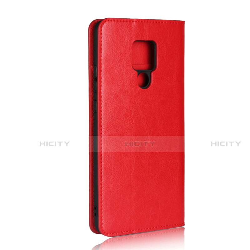 Custodia Portafoglio In Pelle Cover con Supporto T06 per Huawei Mate 20 X 5G Rosso