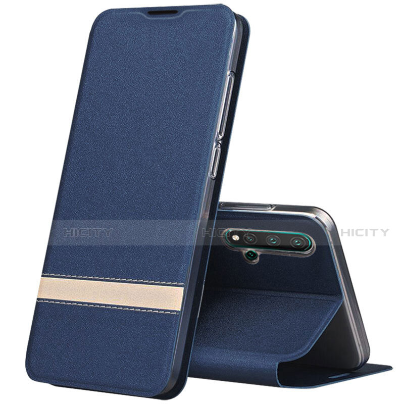 Custodia Portafoglio In Pelle Cover con Supporto T06 per Huawei Nova 5 Pro