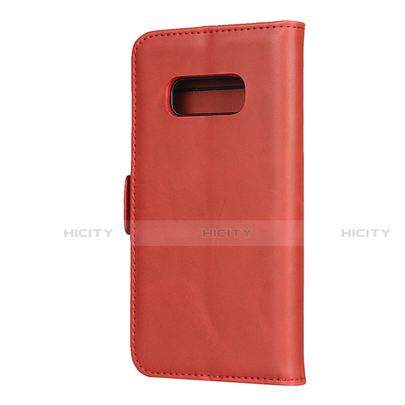 Custodia Portafoglio In Pelle Cover con Supporto T06 per Samsung Galaxy S10e