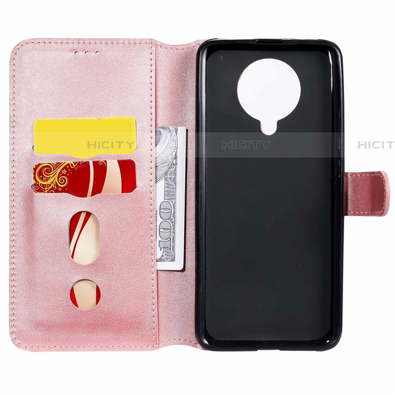 Custodia Portafoglio In Pelle Cover con Supporto T06 per Xiaomi Redmi K30 Pro 5G