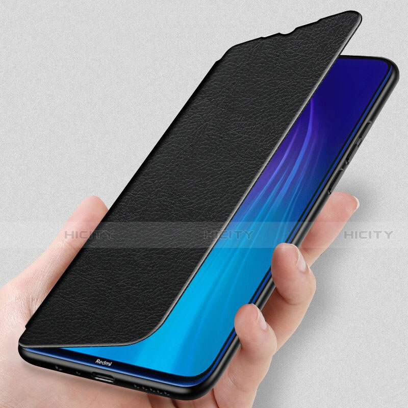 Custodia Portafoglio In Pelle Cover con Supporto T06 per Xiaomi Redmi Note 8 (2021)