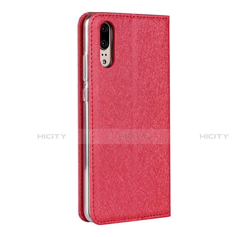 Custodia Portafoglio In Pelle Cover con Supporto T07 per Huawei P20