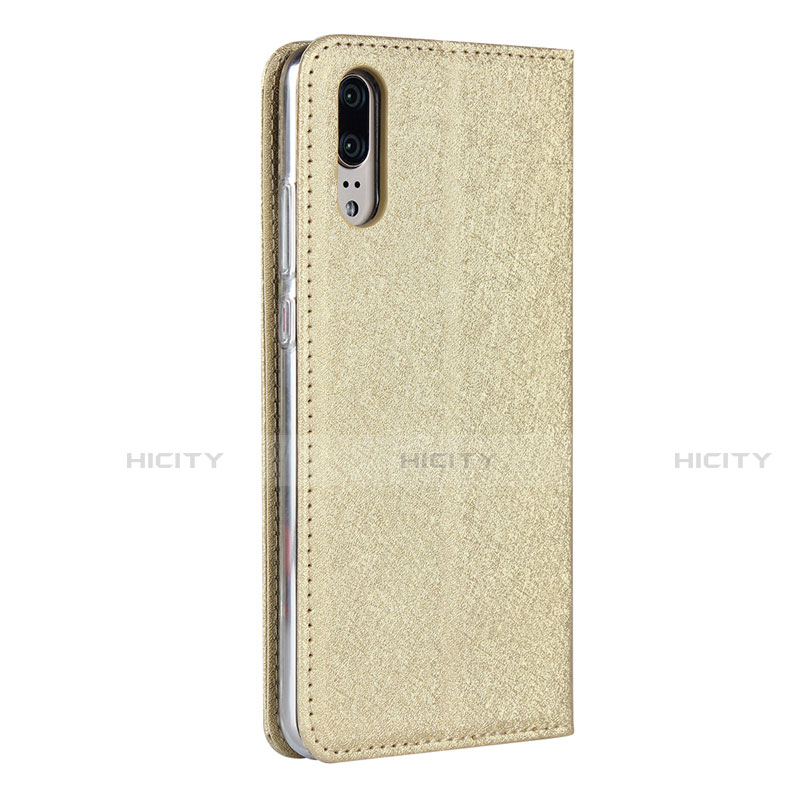 Custodia Portafoglio In Pelle Cover con Supporto T07 per Huawei P20