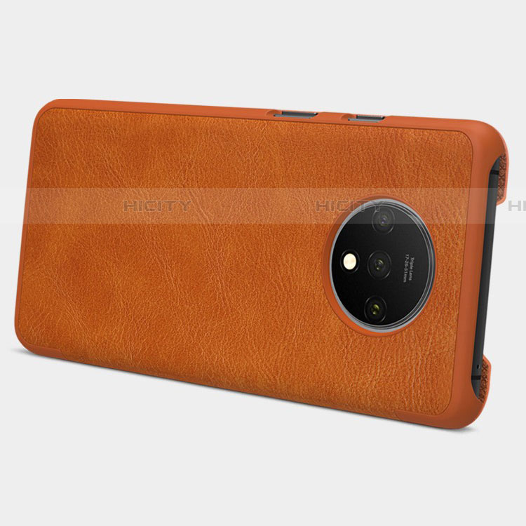 Custodia Portafoglio In Pelle Cover con Supporto T07 per OnePlus 7T