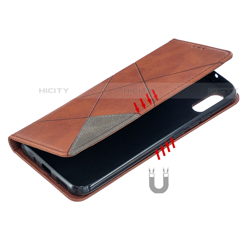 Custodia Portafoglio In Pelle Cover con Supporto T07 per Xiaomi Redmi 9A