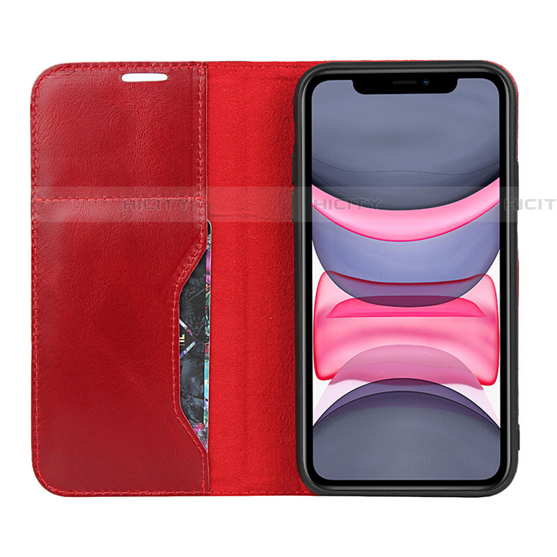 Custodia Portafoglio In Pelle Cover con Supporto T08 per Apple iPhone 11