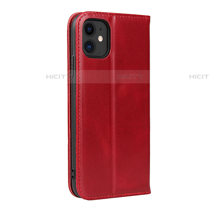 Custodia Portafoglio In Pelle Cover con Supporto T08 per Apple iPhone 11