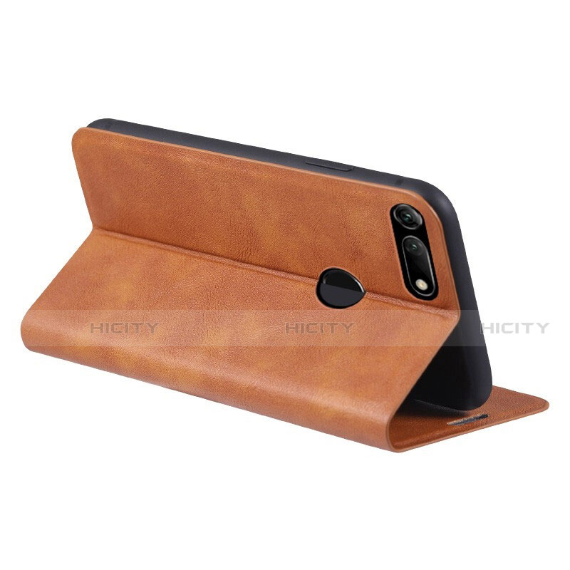 Custodia Portafoglio In Pelle Cover con Supporto T08 per Huawei Honor View 20