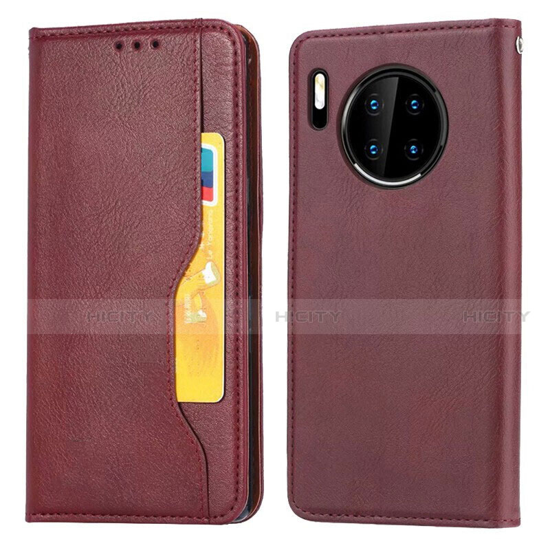 Custodia Portafoglio In Pelle Cover con Supporto T08 per Huawei Mate 30 Pro 5G