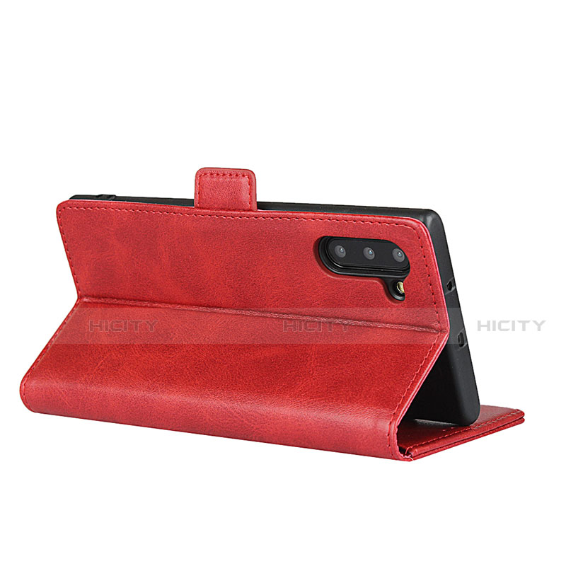 Custodia Portafoglio In Pelle Cover con Supporto T08 per Samsung Galaxy Note 10