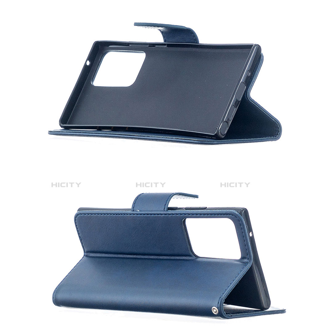 Custodia Portafoglio In Pelle Cover con Supporto T08 per Samsung Galaxy Note 20 Ultra 5G