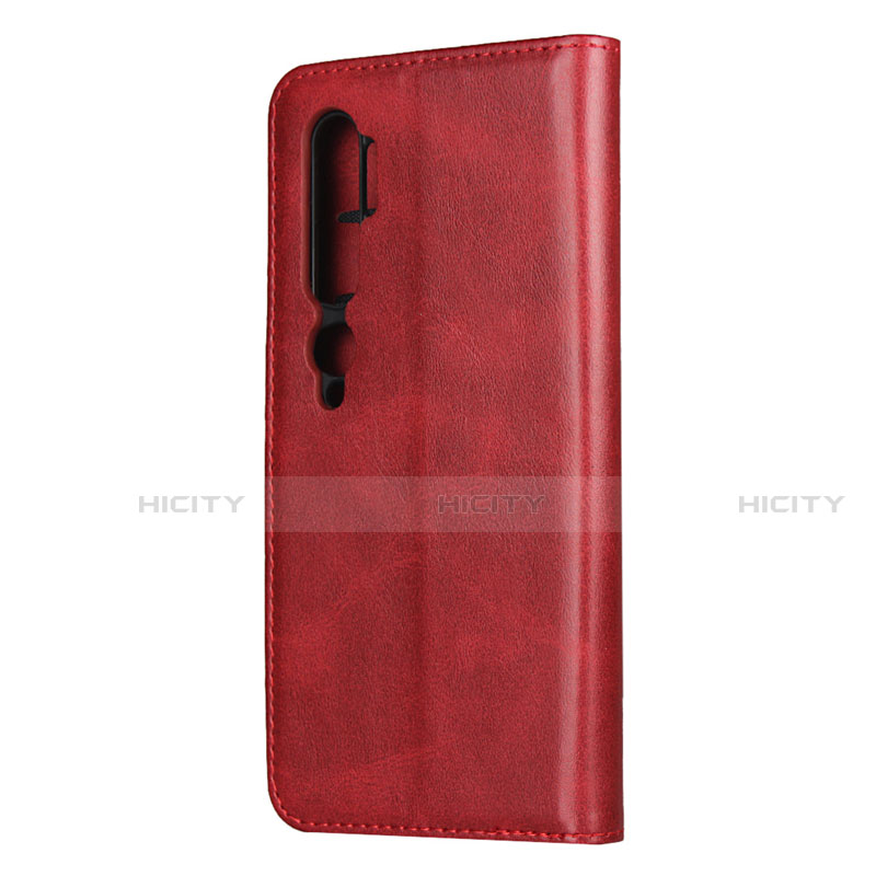 Custodia Portafoglio In Pelle Cover con Supporto T08 per Xiaomi Mi Note 10