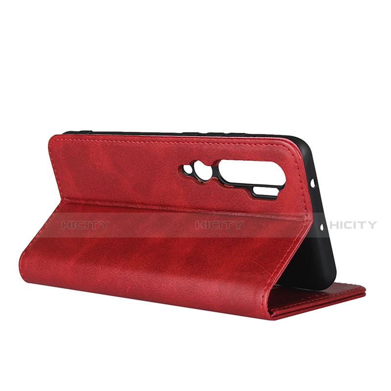 Custodia Portafoglio In Pelle Cover con Supporto T08 per Xiaomi Mi Note 10