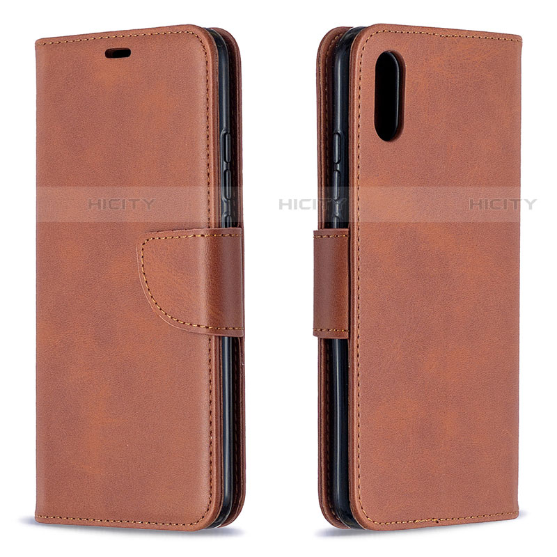 Custodia Portafoglio In Pelle Cover con Supporto T08 per Xiaomi Redmi 9A