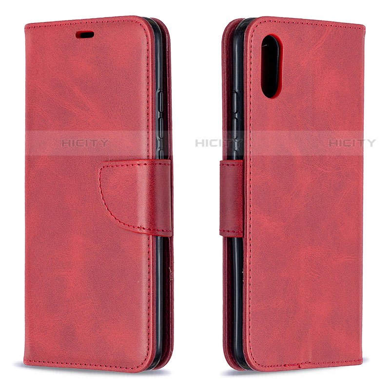 Custodia Portafoglio In Pelle Cover con Supporto T08 per Xiaomi Redmi 9i