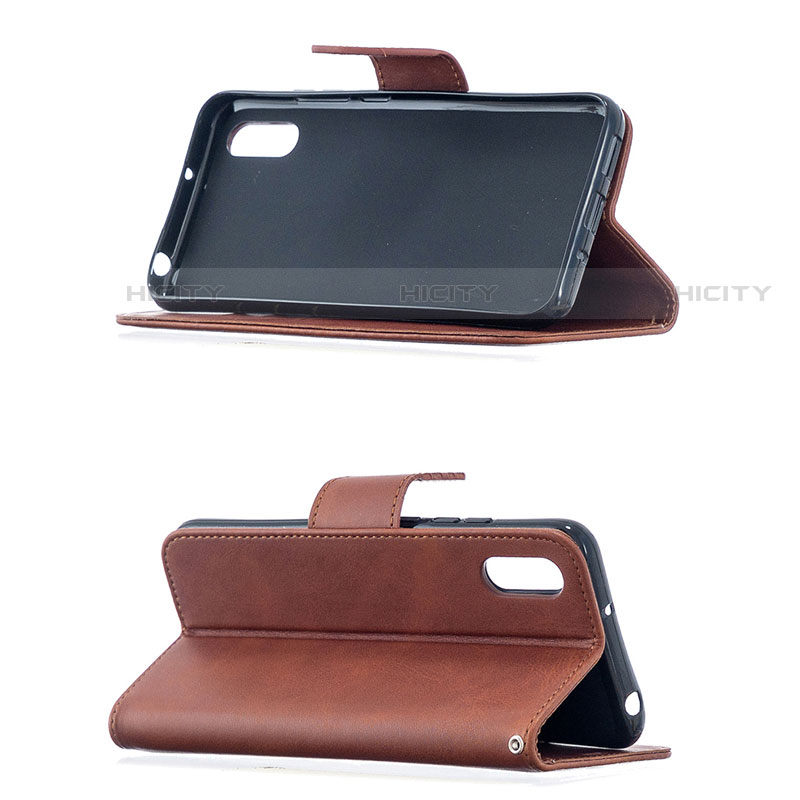 Custodia Portafoglio In Pelle Cover con Supporto T08 per Xiaomi Redmi 9i