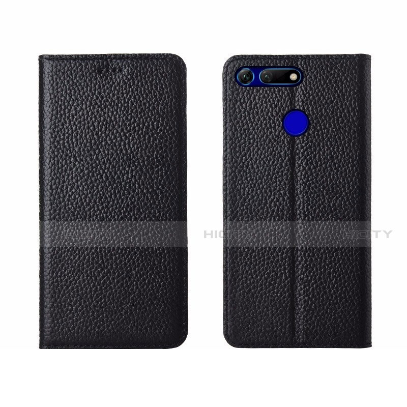 Custodia Portafoglio In Pelle Cover con Supporto T09 per Huawei Honor V20