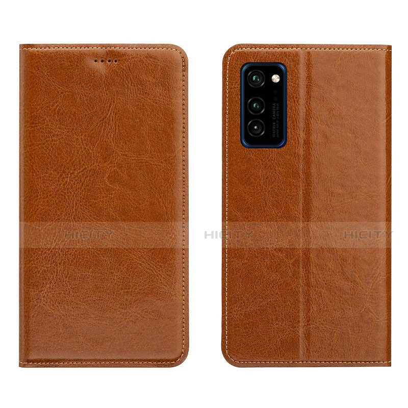 Custodia Portafoglio In Pelle Cover con Supporto T09 per Huawei Honor V30 Pro 5G