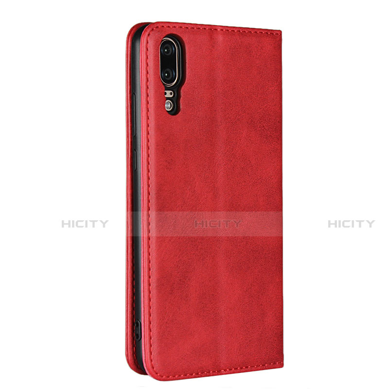 Custodia Portafoglio In Pelle Cover con Supporto T09 per Huawei P20