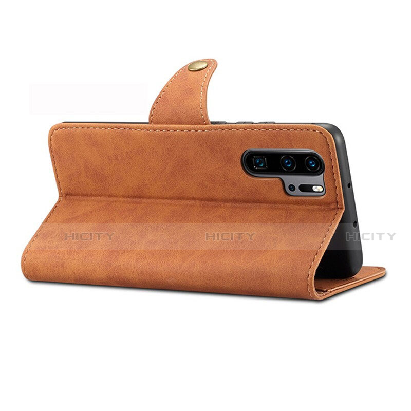 Custodia Portafoglio In Pelle Cover con Supporto T09 per Huawei P30 Pro New Edition