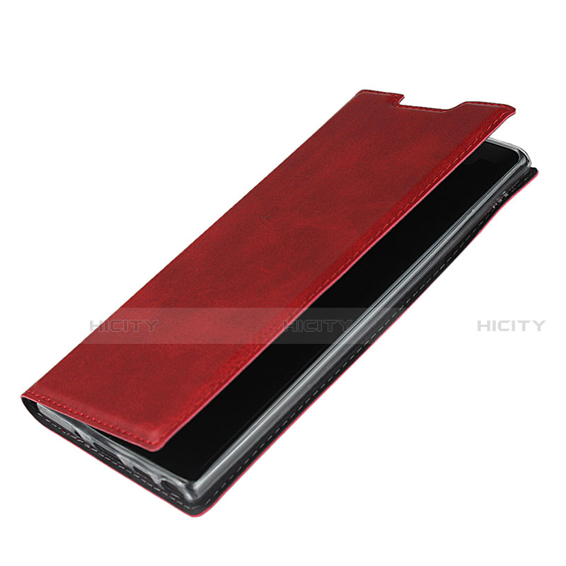 Custodia Portafoglio In Pelle Cover con Supporto T09 per Samsung Galaxy Note 10