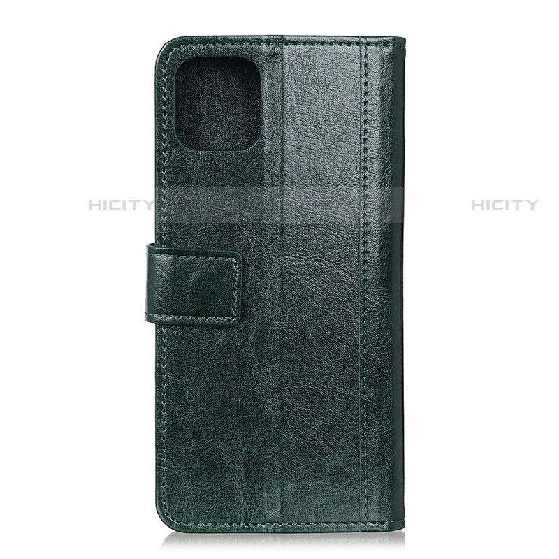 Custodia Portafoglio In Pelle Cover con Supporto T09 per Xiaomi Mi 11 5G Verde