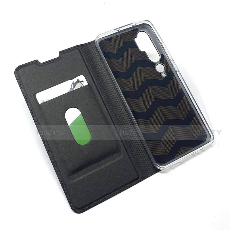 Custodia Portafoglio In Pelle Cover con Supporto T09 per Xiaomi Mi Note 10