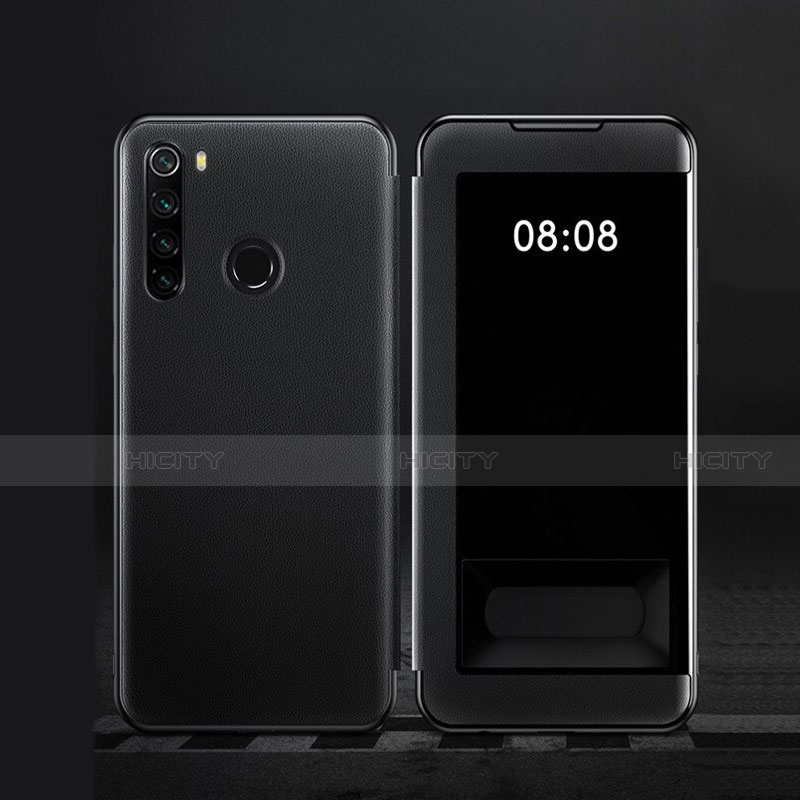 Custodia Portafoglio In Pelle Cover con Supporto T09 per Xiaomi Redmi Note 8 (2021)