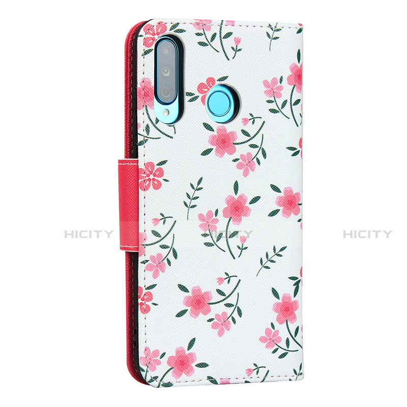 Custodia Portafoglio In Pelle Cover con Supporto T10 per Huawei P30 Lite