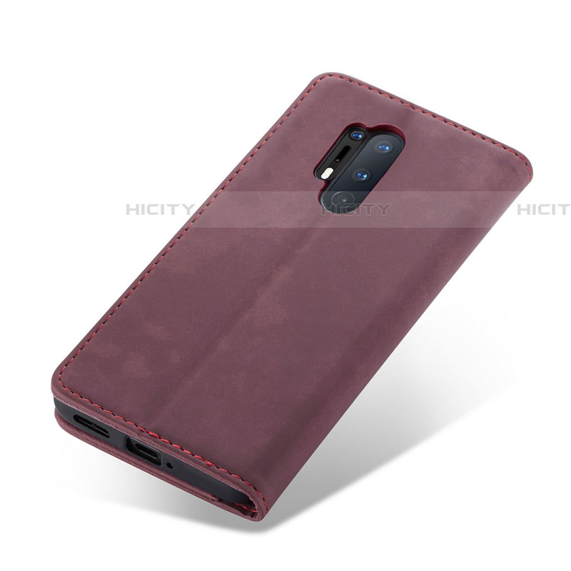 Custodia Portafoglio In Pelle Cover con Supporto T10 per OnePlus 8 Pro