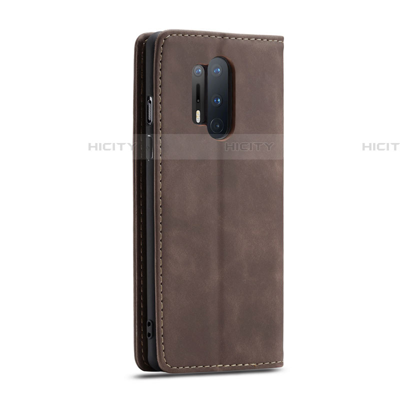 Custodia Portafoglio In Pelle Cover con Supporto T10 per OnePlus 8 Pro