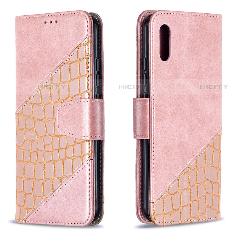 Custodia Portafoglio In Pelle Cover con Supporto T10 per Xiaomi Redmi 9A