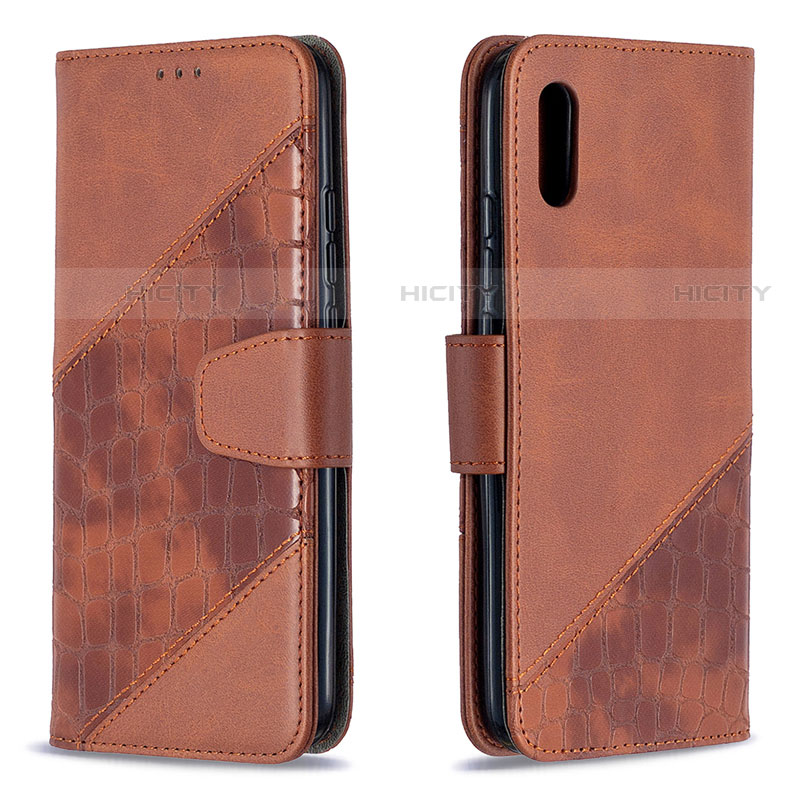 Custodia Portafoglio In Pelle Cover con Supporto T10 per Xiaomi Redmi 9A