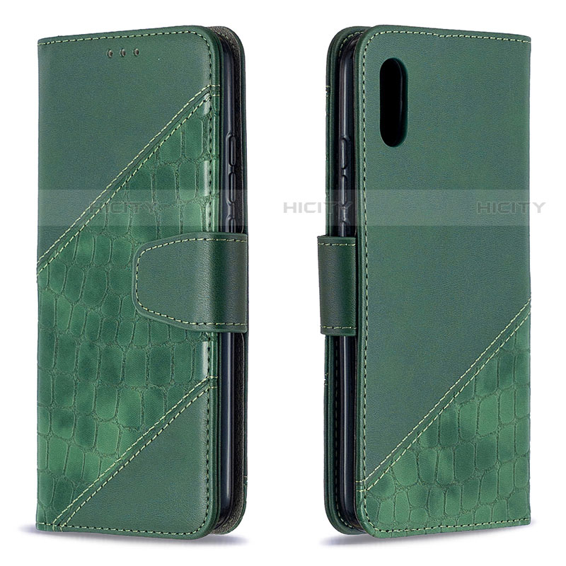 Custodia Portafoglio In Pelle Cover con Supporto T10 per Xiaomi Redmi 9A