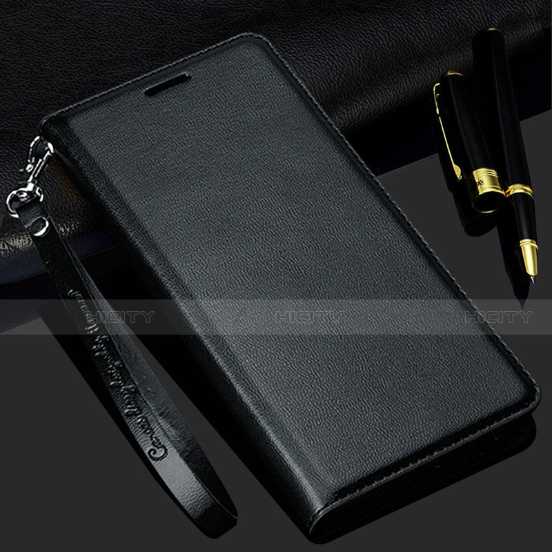 Custodia Portafoglio In Pelle Cover con Supporto T11 per Samsung Galaxy Note 20 5G Nero