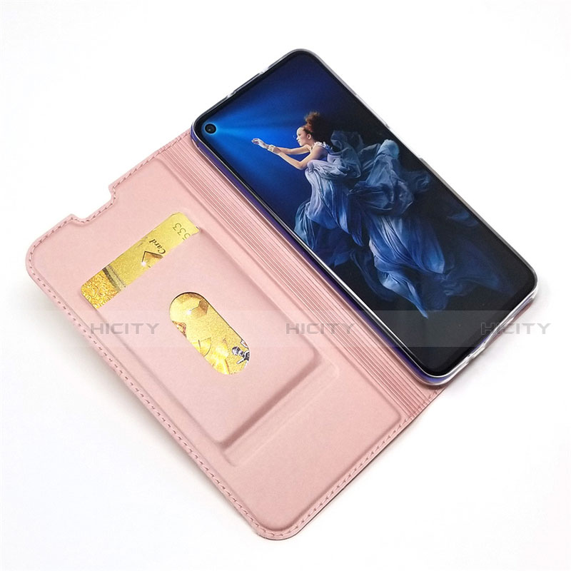 Custodia Portafoglio In Pelle Cover con Supporto T12 per Huawei Honor 20