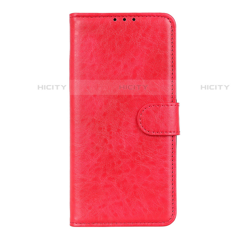 Custodia Portafoglio In Pelle Cover con Supporto T12 per Huawei P Smart (2020) Rosso